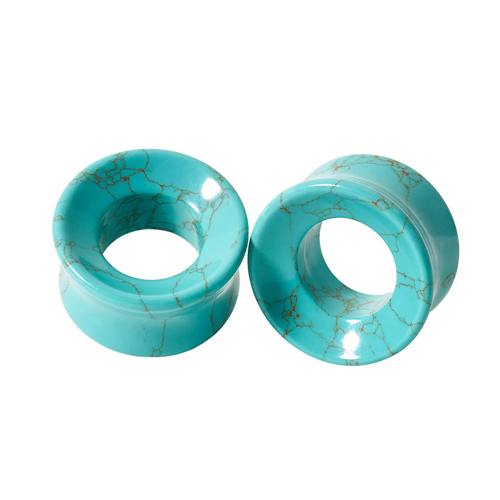 "Turquoise" Magnesite  Eyelets  by Diablo Organics