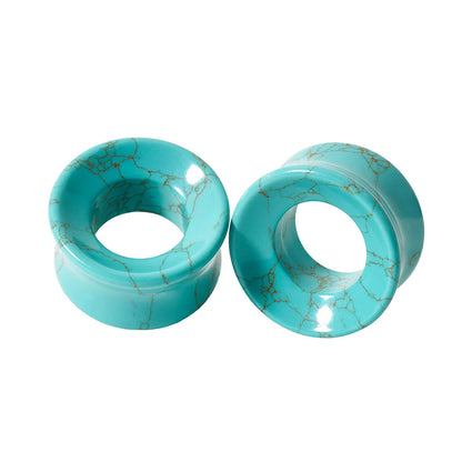 "Turquoise" Magnesite  Eyelets  by Diablo Organics