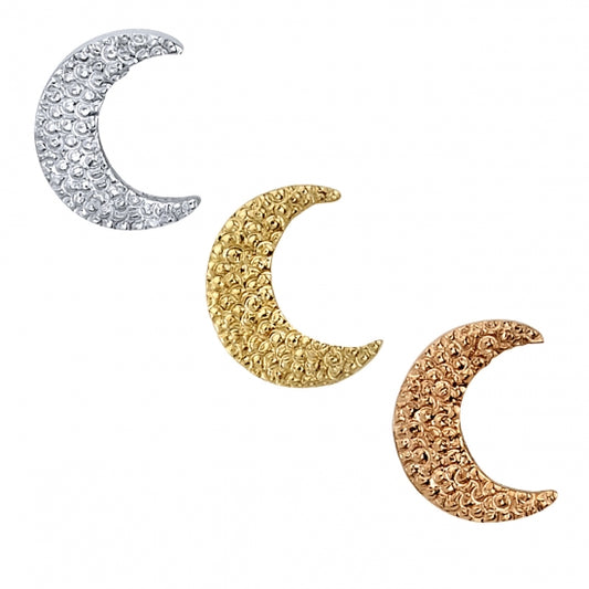 Pave Crescent Moon by BVLA