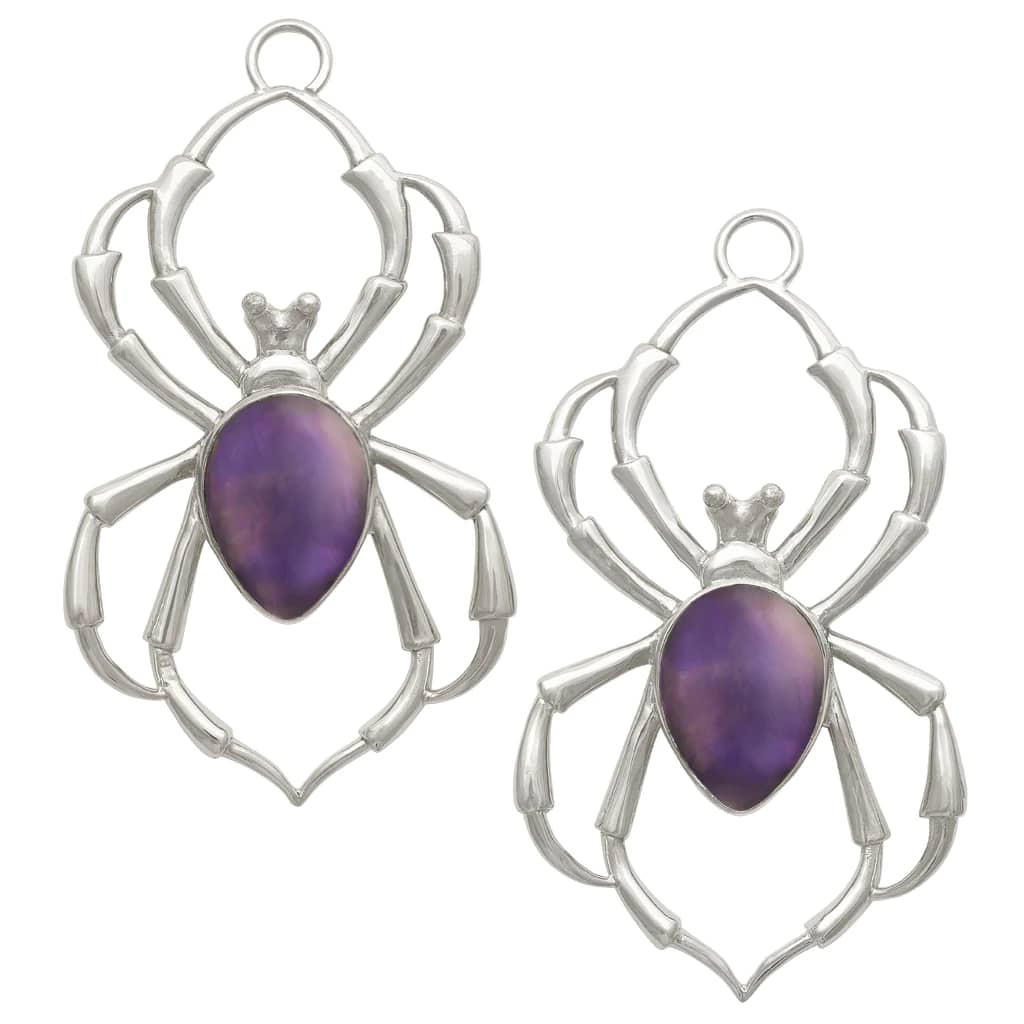 Brass Stone Arachnids by Diablo Organics