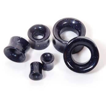 Blue Goldstone Eyelets by Diablo Organics