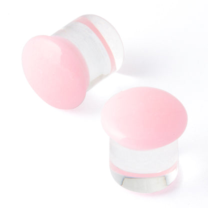 Gorilla Glass Color Front Plugs 24mm