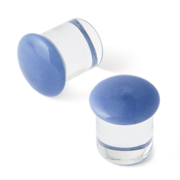 Gorilla Glass Color Front Plugs 24mm