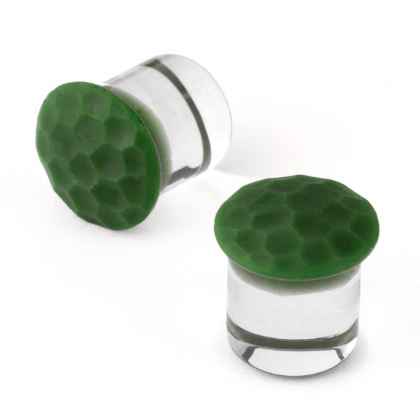 Gorilla Glass Martele Color Front Plugs 8mm (0g)