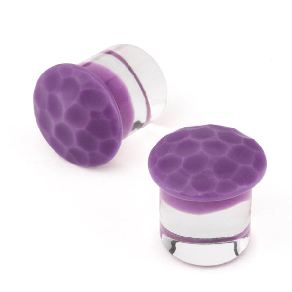 Gorilla Glass Martele Color Front Plugs 14mm (9/16")