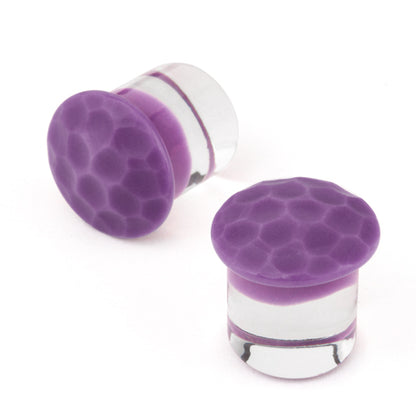 Gorilla Glass Martele Color Front Plugs 12mm