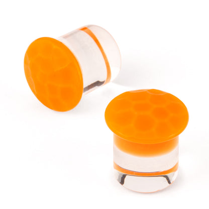 Gorilla Glass Martele Color Front Plugs 12mm