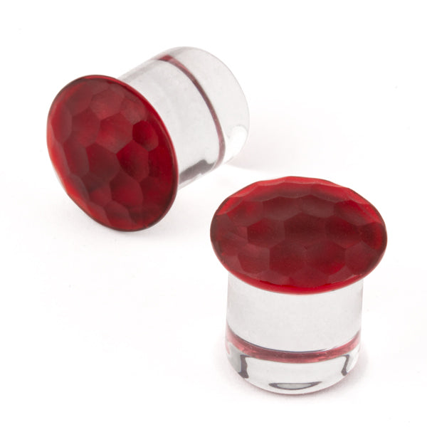 Gorilla Glass Martele Color Front Plugs 12.7mm (1/2")