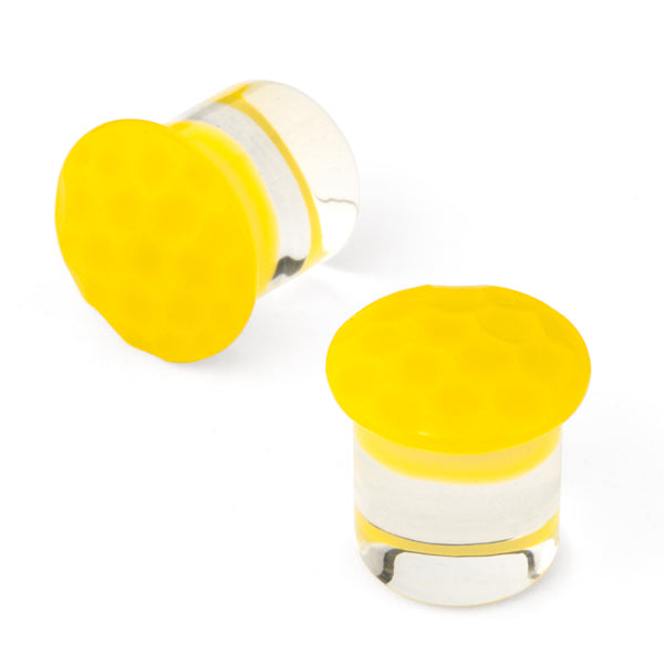 Gorilla Glass Martele Color Front Plugs 16mm (5/8")