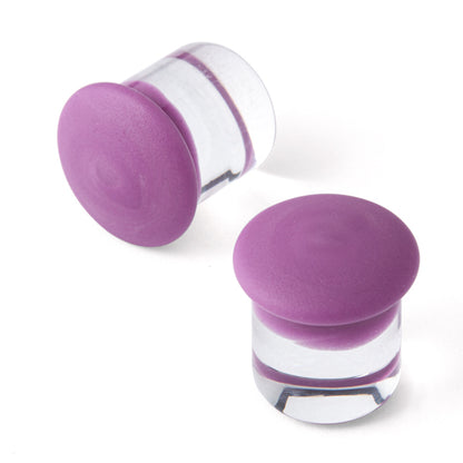 Gorilla Glass Matte Color Front Plugs