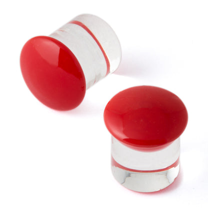 Gorilla Glass Color Front Plugs 23mm