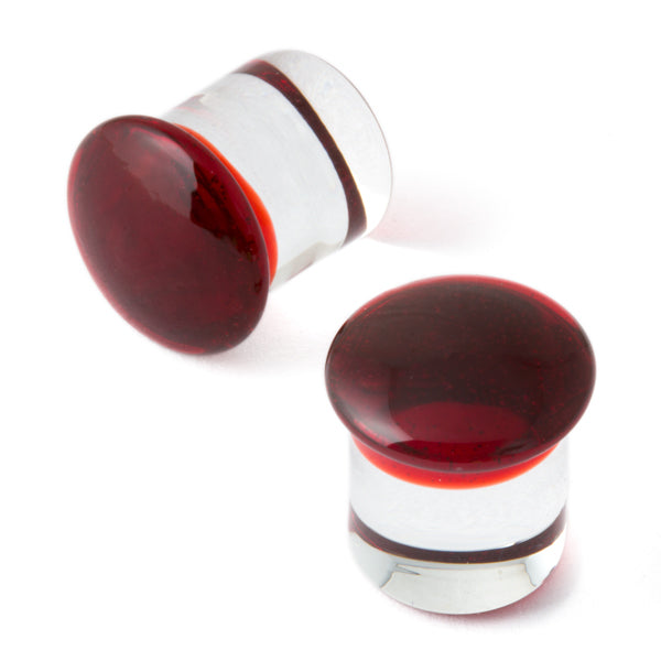 Gorilla Glass Color Front Plugs 20mm