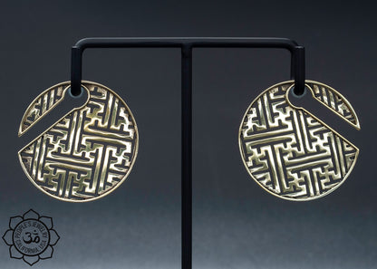 Brass Sayagata Weights by Peoples Jewelry