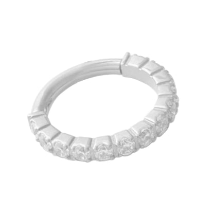 Diablo Organics - Titanium Tread Clicker - Clear CZ