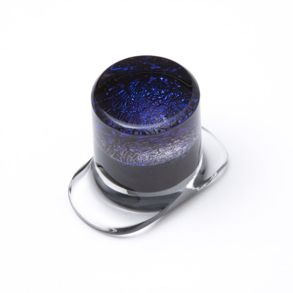 Dichroic Labret Plugs by Gorilla Glass (Deep Purple)