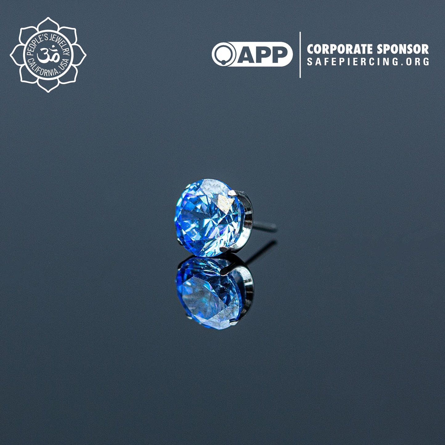 Threadless Inverted Prong-Set Gems by Peoples Jewelry