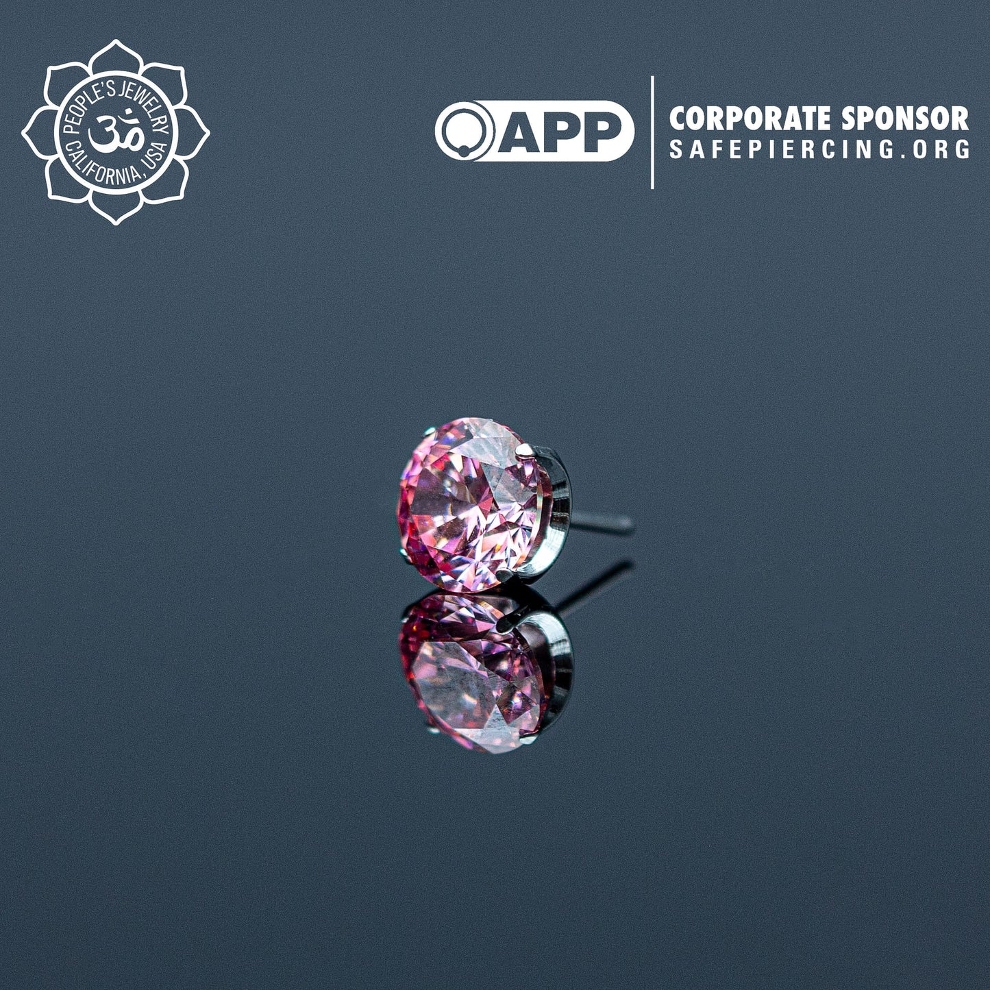 Threadless Inverted Prong-Set Gems by Peoples Jewelry