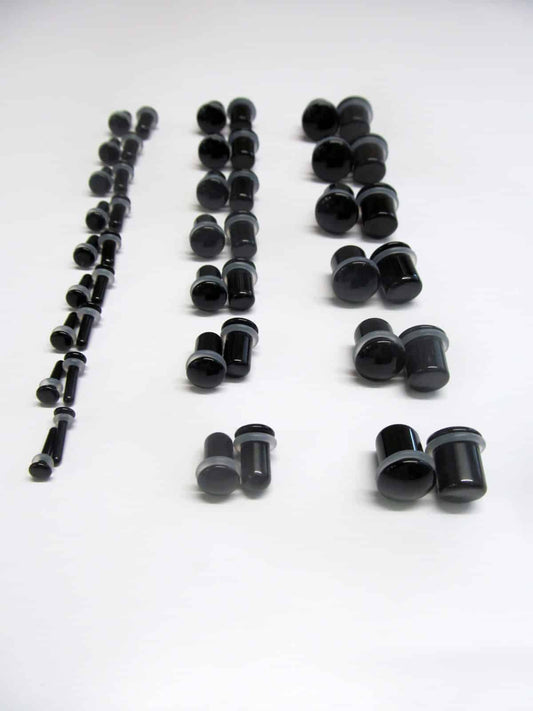 Gorilla Glass Single Flare Stretching Kit Plugs