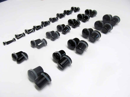 Gorilla Glass Simple Single Flare Plugs (Stretching Plugs)