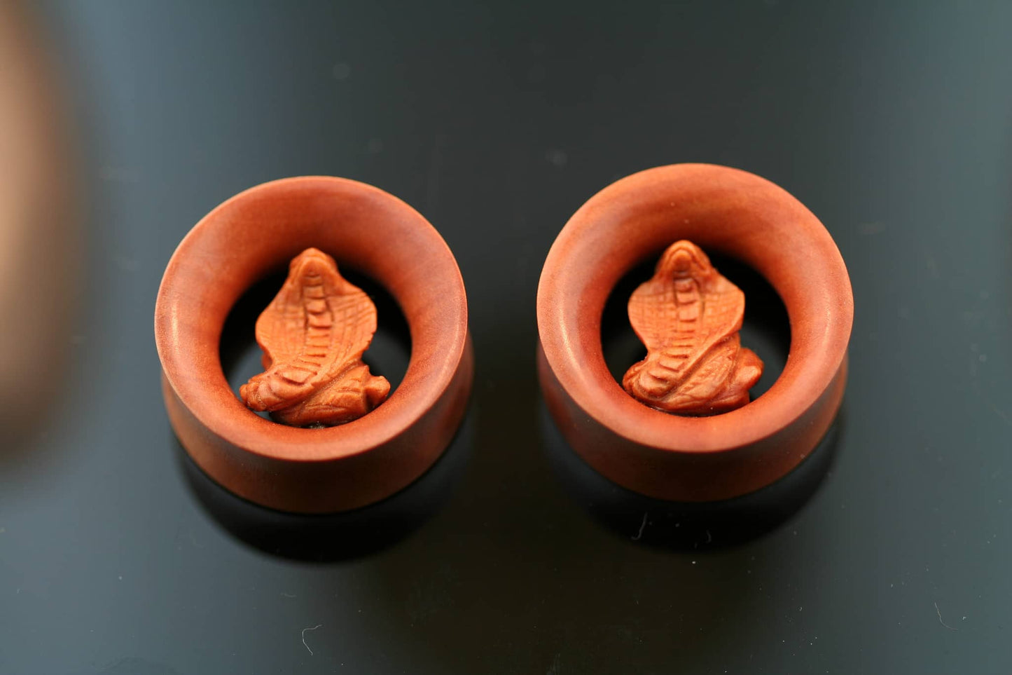 Sawo Wood Cobra Plugs/Eyelets