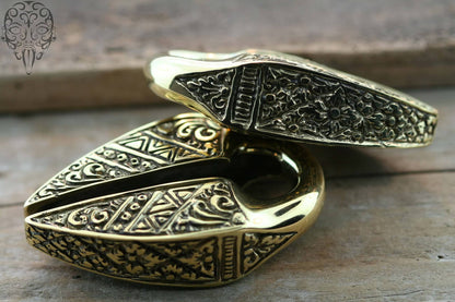 Brass Pantai Ear Weights by Diablo Organics