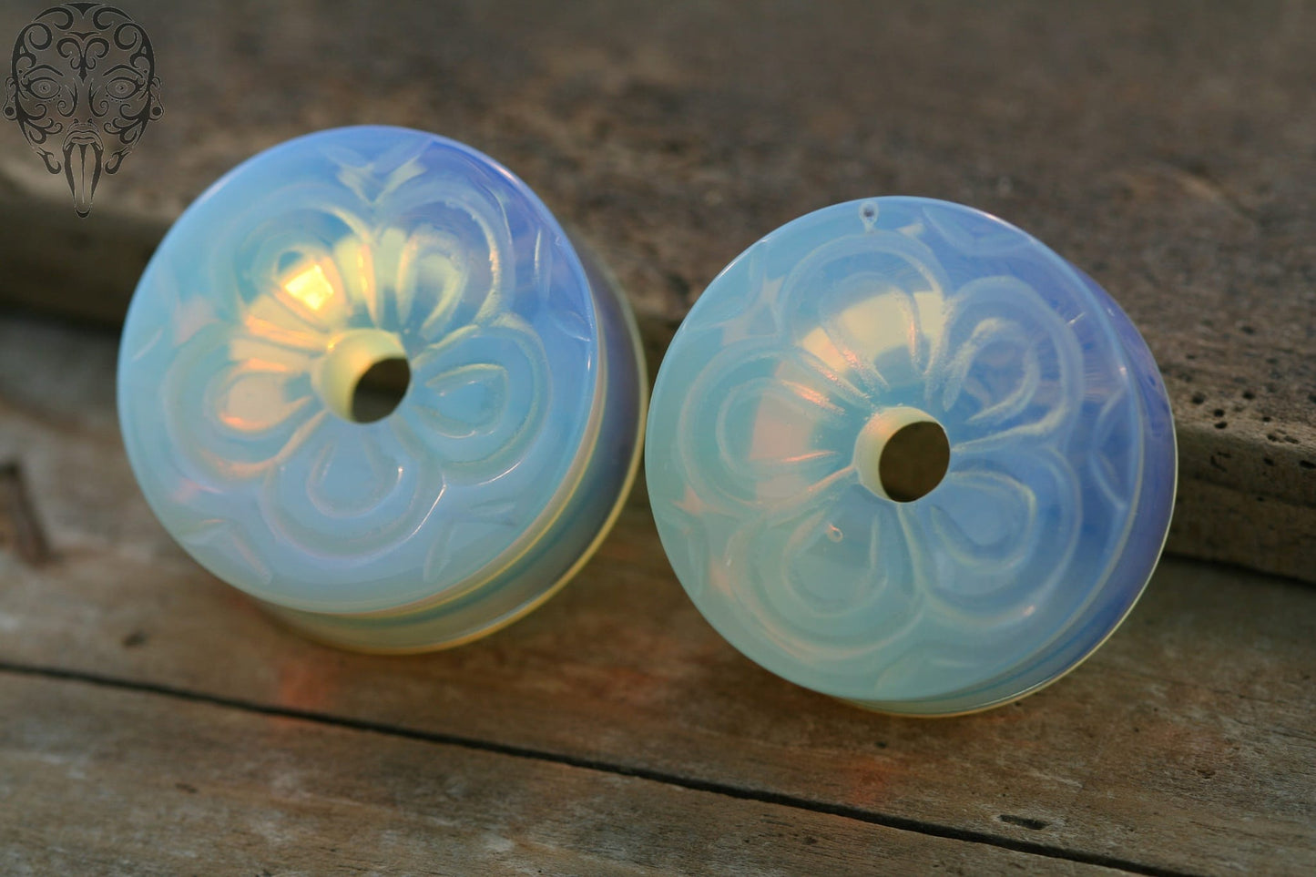 Opalite Flower Eyelets