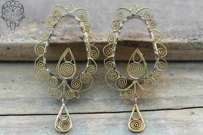 From the Heart Teardrop Eyelets by Quetzalli Jewelry