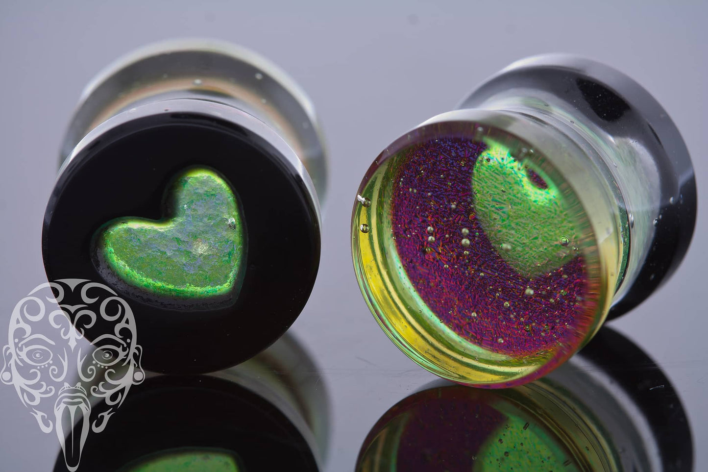 Dichroic Lovesick Plugs by Gorilla Glass