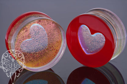 Dichroic Lovesick Plugs by Gorilla Glass