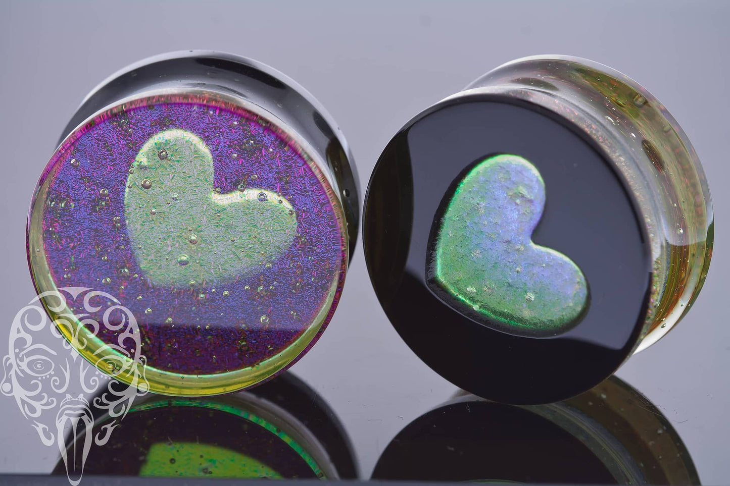 Dichroic Lovesick Plugs by Gorilla Glass