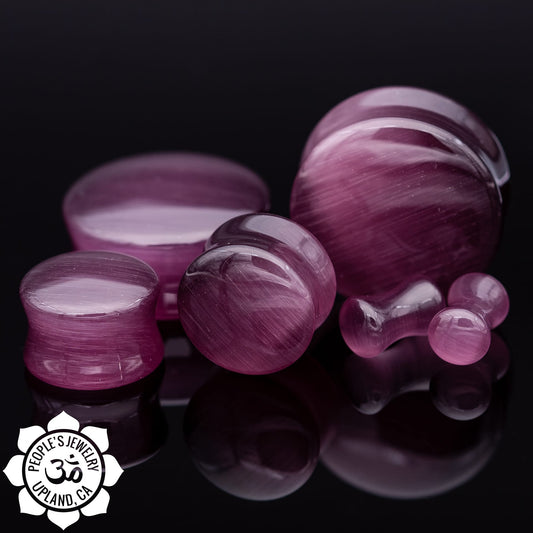 Purple Cat's Eye plugs