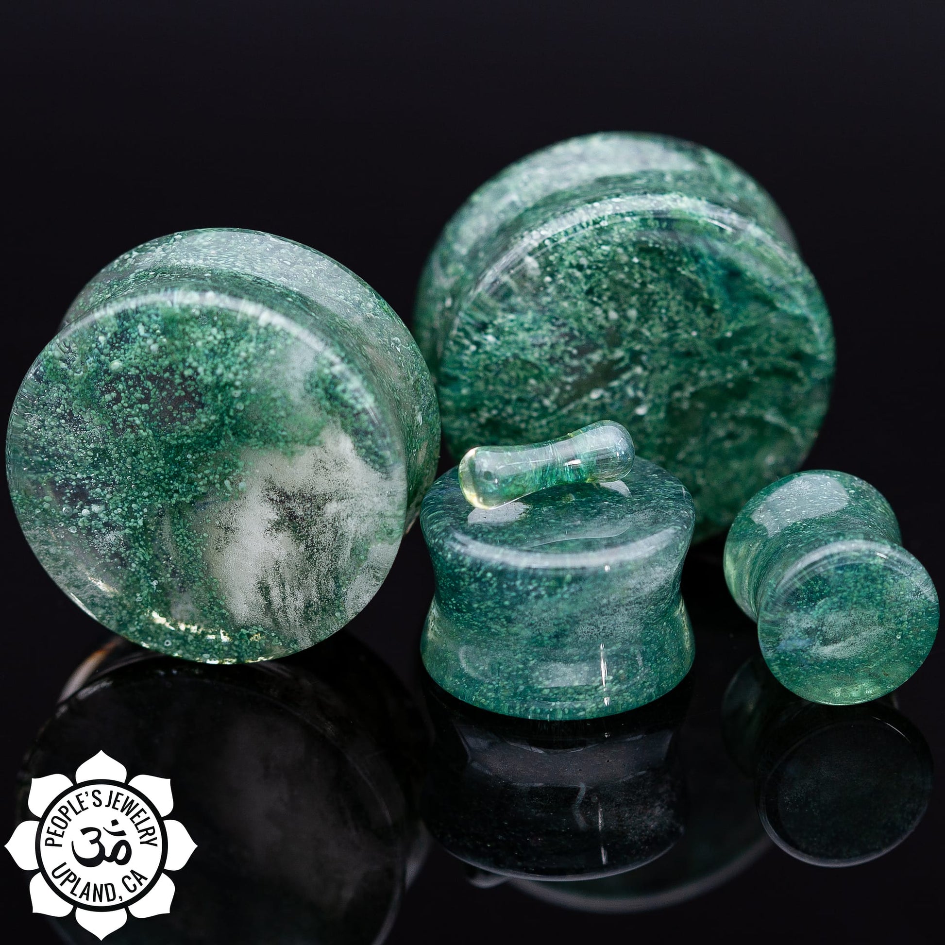 Moss Glass Plugs