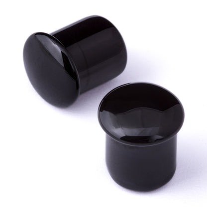 Gorilla Glass Simple Single Flared Plugs (Stretching Plugs) 2g +