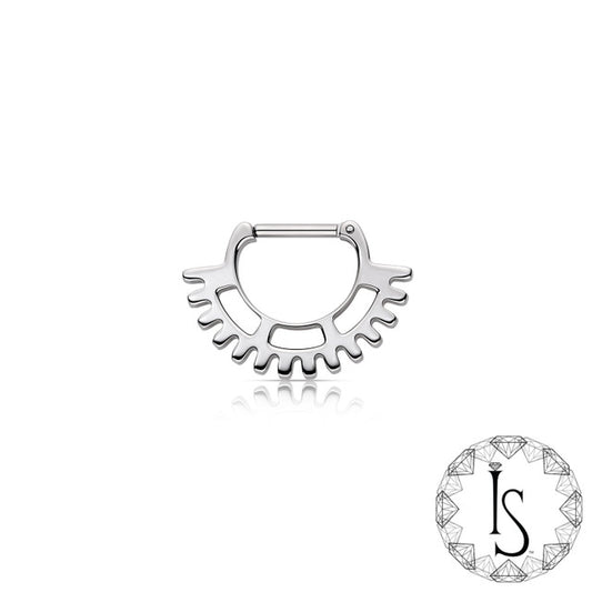 Industrial Strength - Titanium Septum Clicker 26