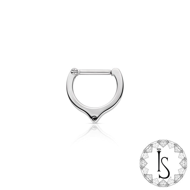 Industrial Strength - Titanium Septum Clicker 22