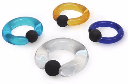 Simple Captive Bead Rings - priced per piece by Gorilla Glass