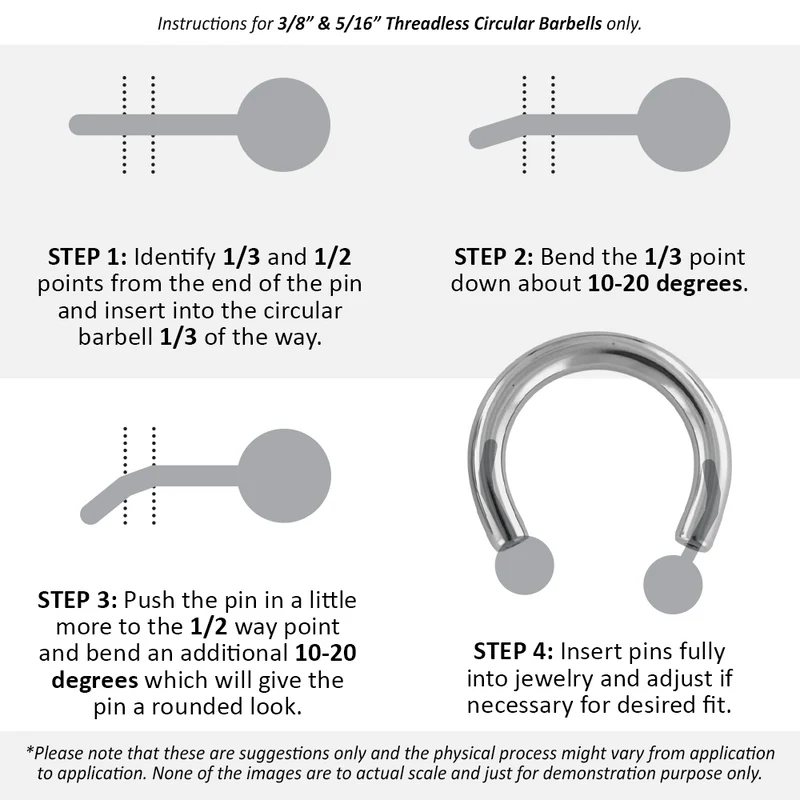 NeoMetal - Titanium Threadless Circular Barbells