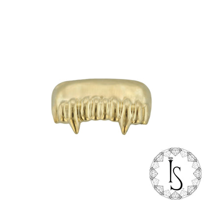 18k Gold Vampire Fangs End - Industrial Strength