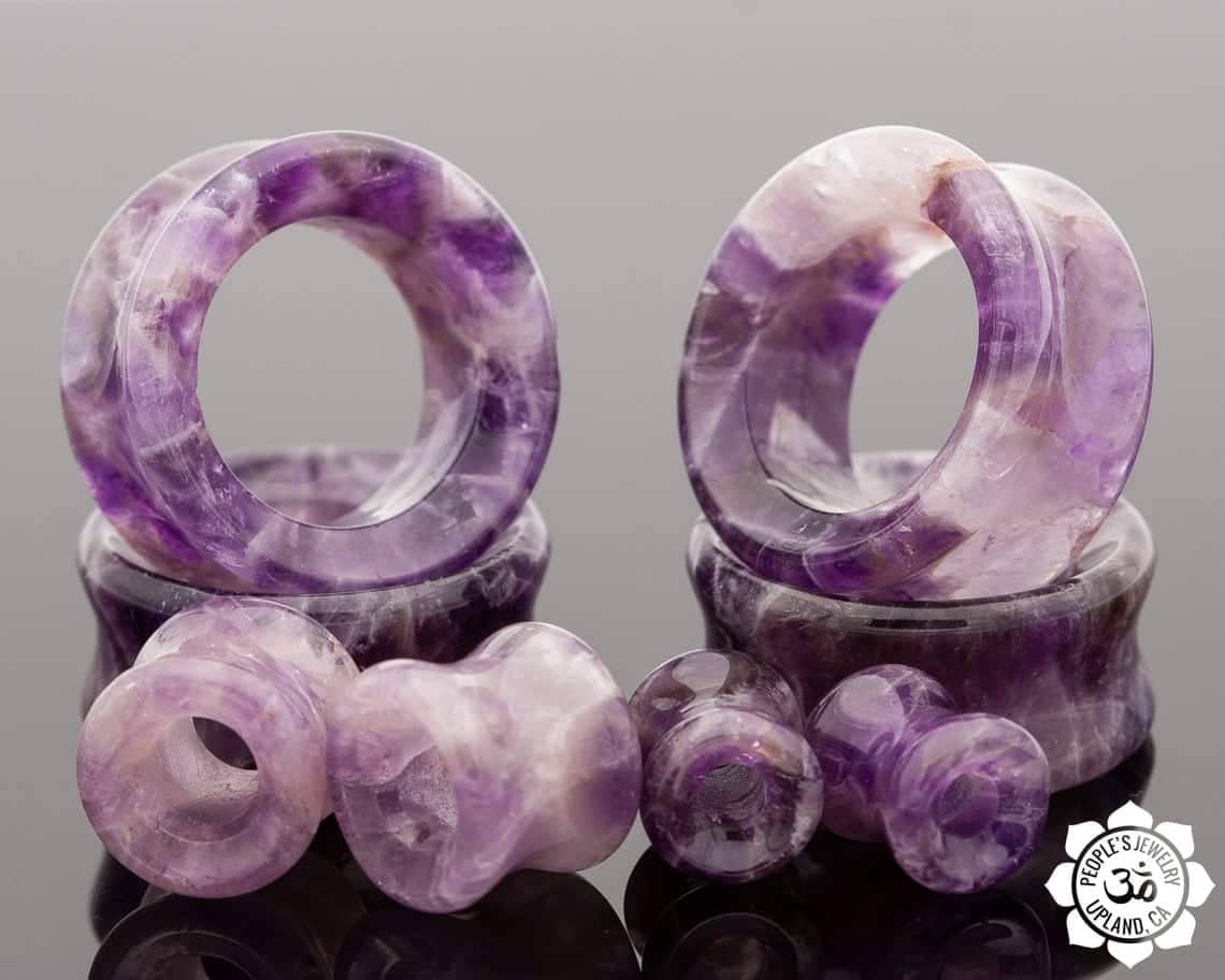 Amethyst Stone Eyelets