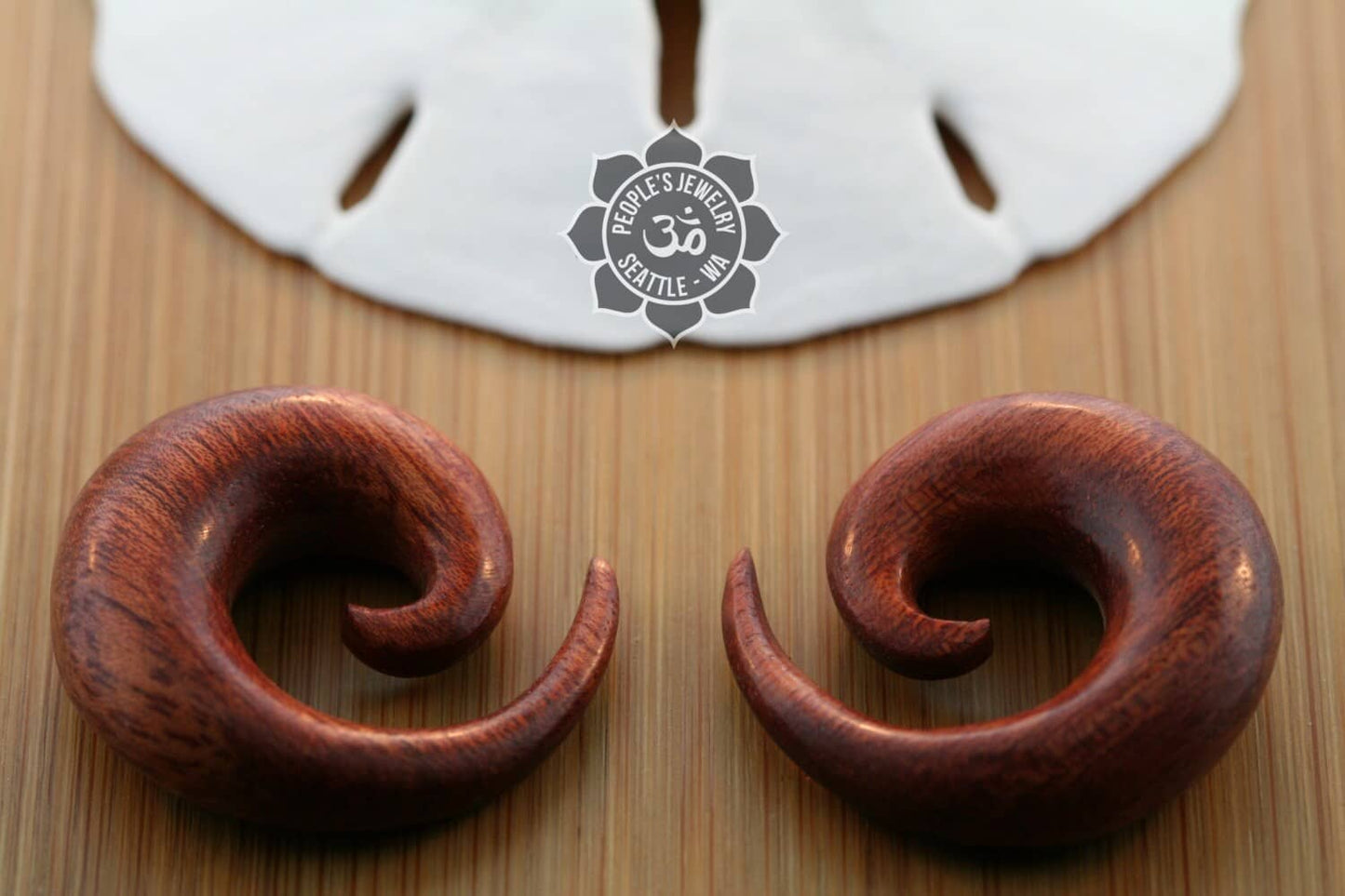 Bloodwood Spirals by People's Jewelry