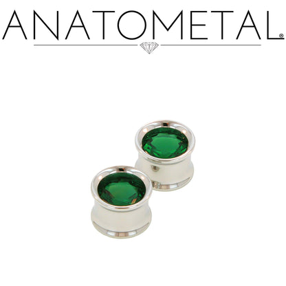 Floating Stone Eyelets by Anatometal