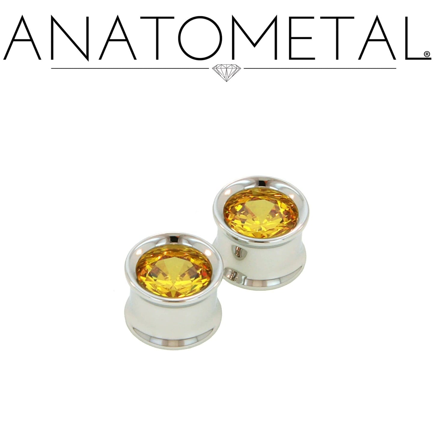 Floating Stone Eyelets by Anatometal