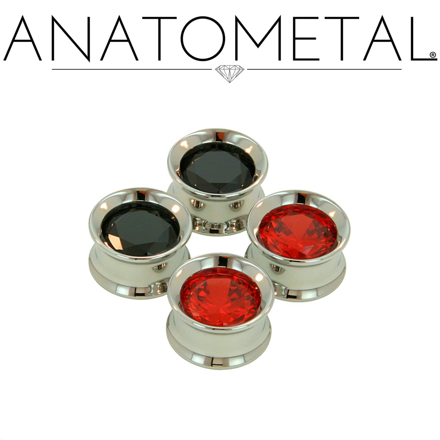 Floating Stone Eyelets by Anatometal