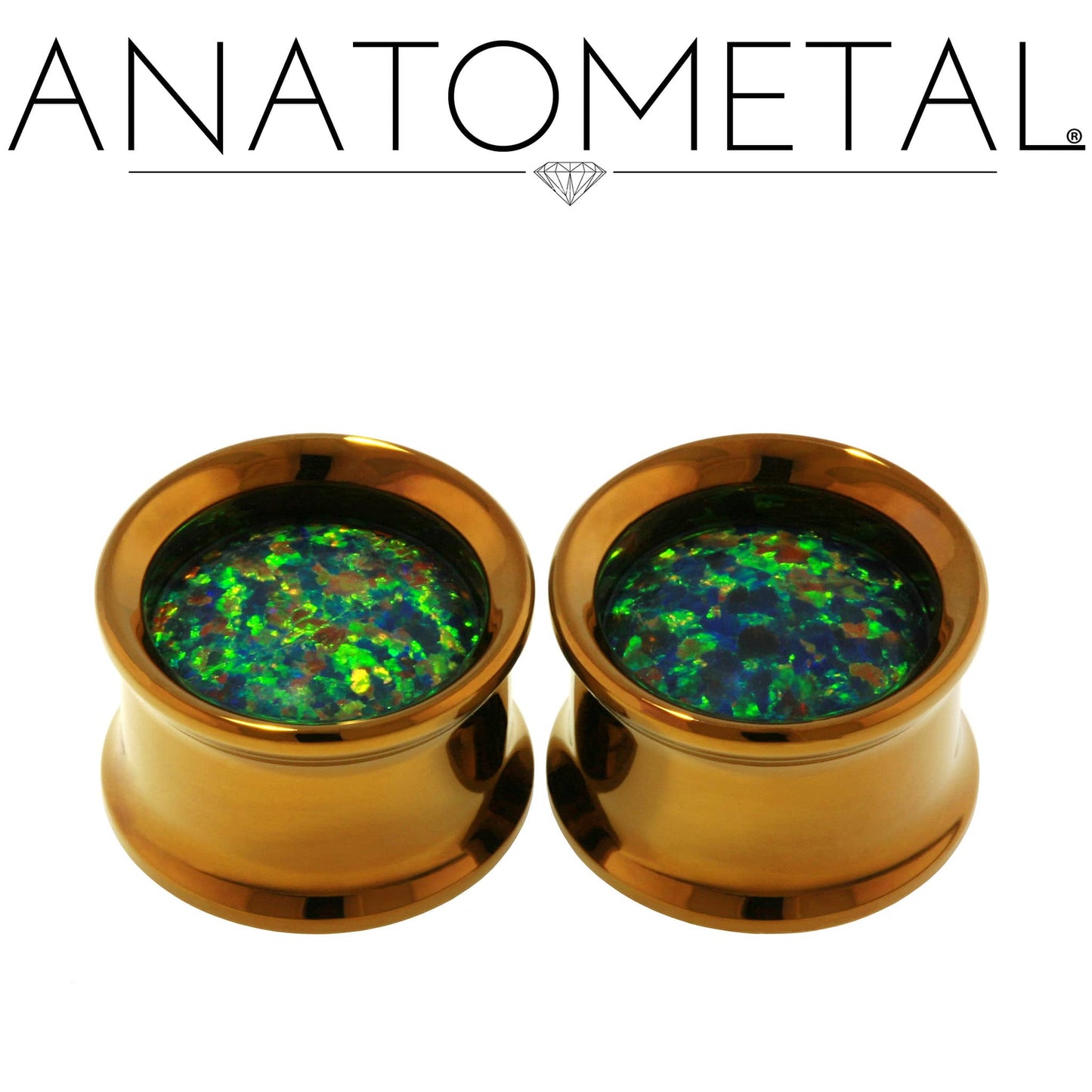 Floating Stone Eyelets by Anatometal