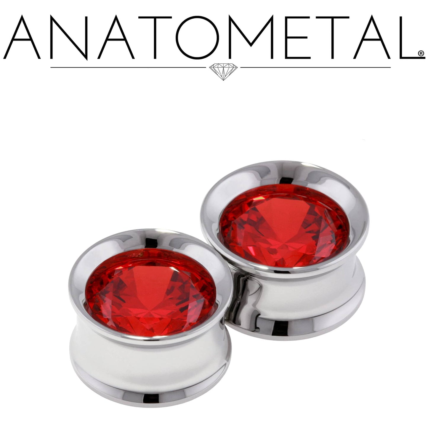 Floating Stone Eyelets by Anatometal