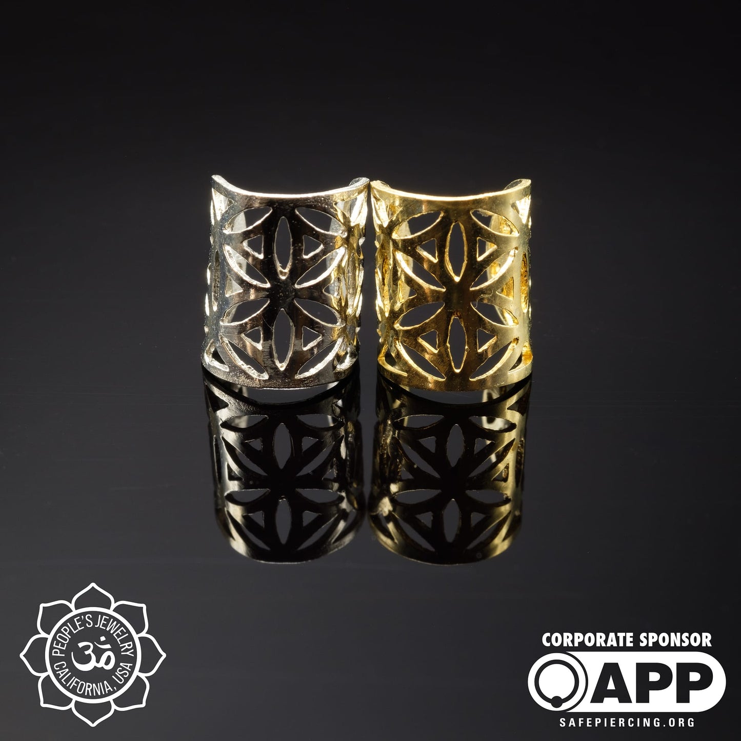 Brass Ear Cuffs by People's Jewelry