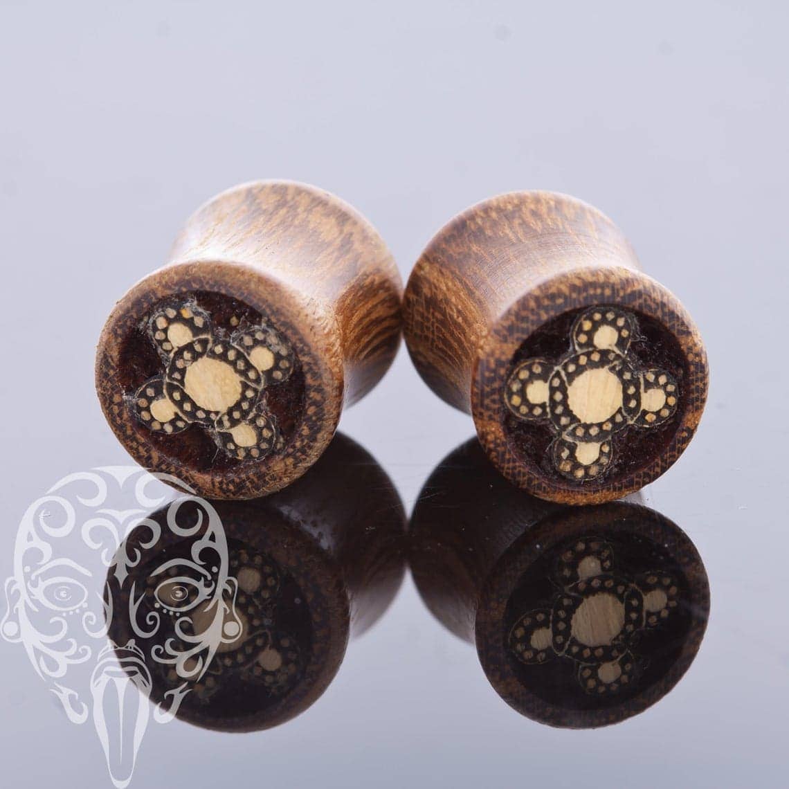 0g Wood Circle Plugs