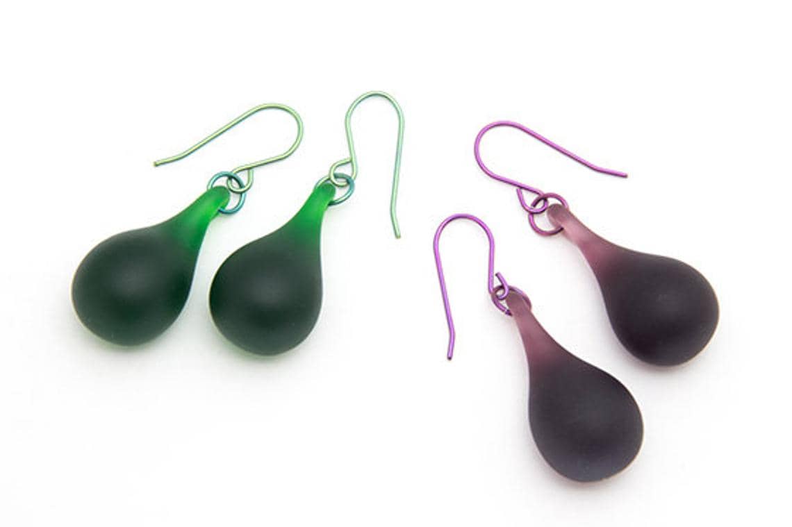 Simple Velvet Earrings