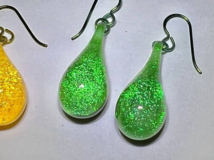 Gorilla Glass JOY Earrings green