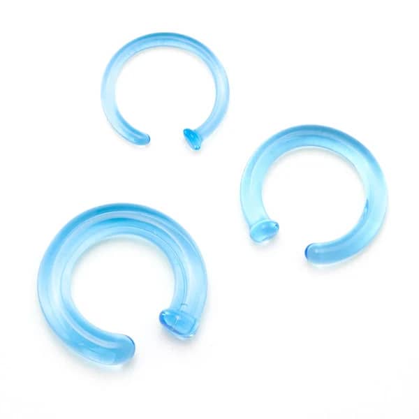 Gorilla Glass Nostril Ring Retainers